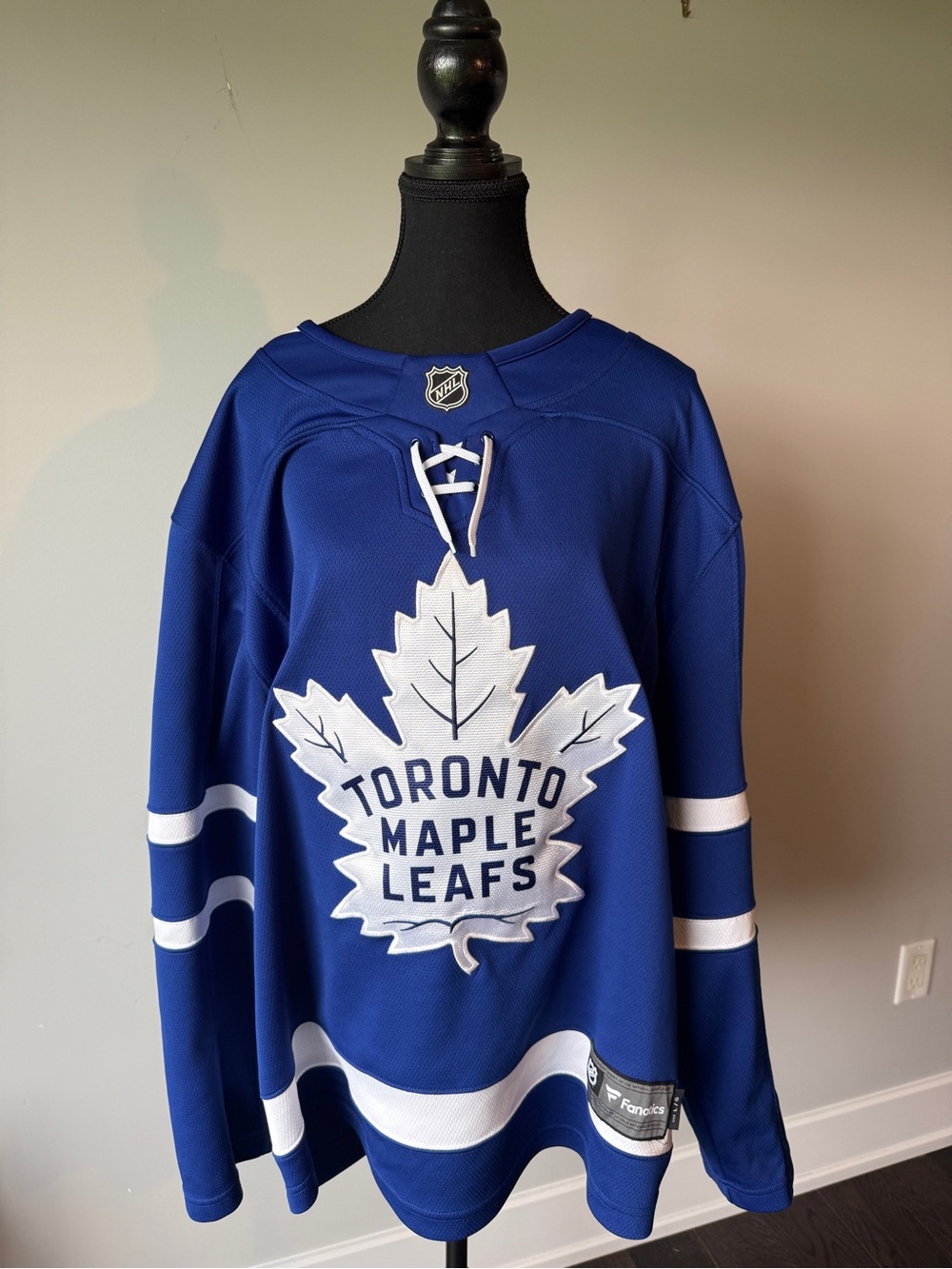 Fanatics Blue and White NHL Jersey